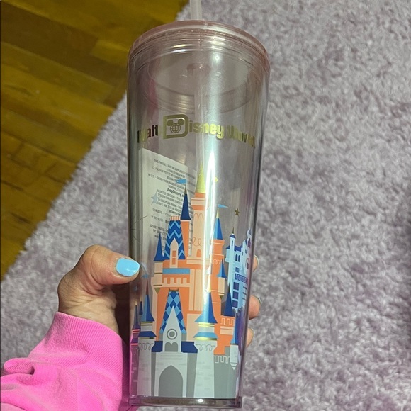 Disney Other - Starbucks Disney Castle Tumbler with Straw